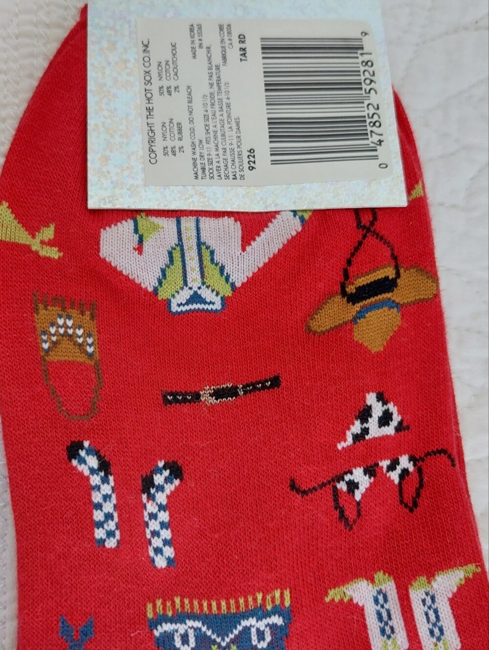 4 Sets Of Cowgirl/ BoyWestern Socks NOS Size Range 8 To 11 Rodeo Southwest Cute! - Picture 15 of 16